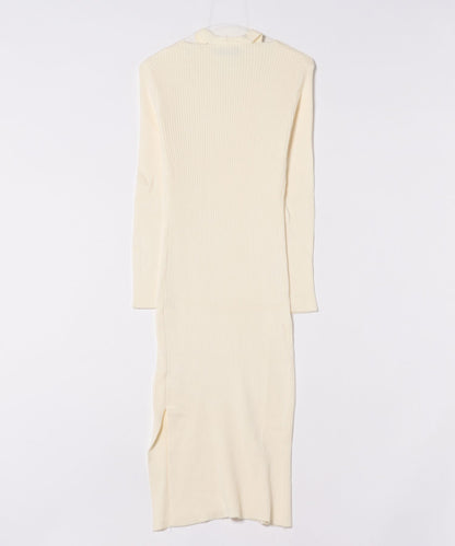 【Jasmine】カットアウトデザインニットワンピース