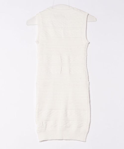【Jasmine】Vネックタイトミニニットワンピース
