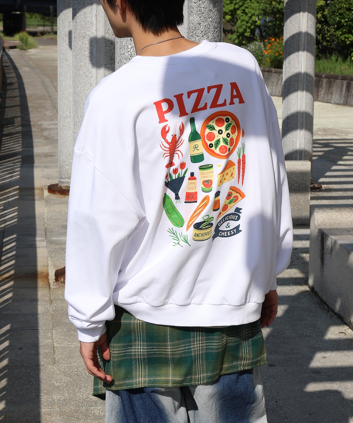 HOOK -original-　PIZZA グラフィックスウェット