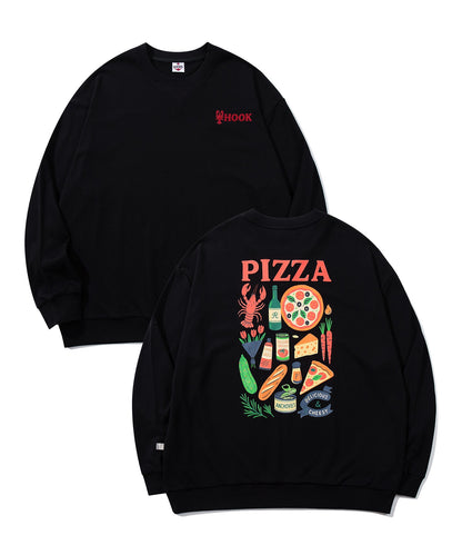 HOOK -original-　PIZZA グラフィックスウェット
