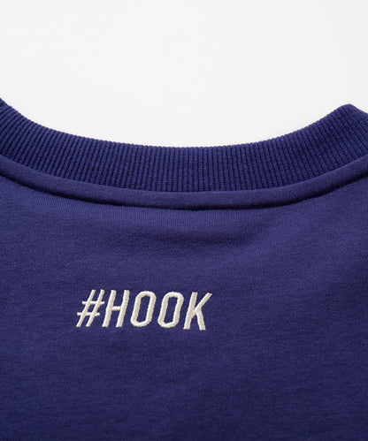 HOOK -original-　キャラクタープリント クルーネックスウェット