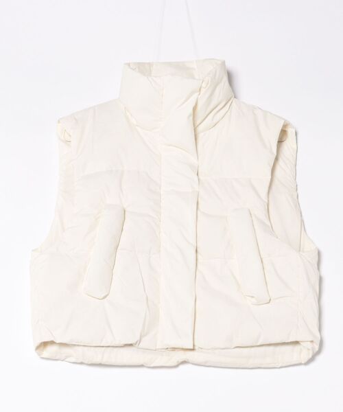すっきり見えダウンベスト