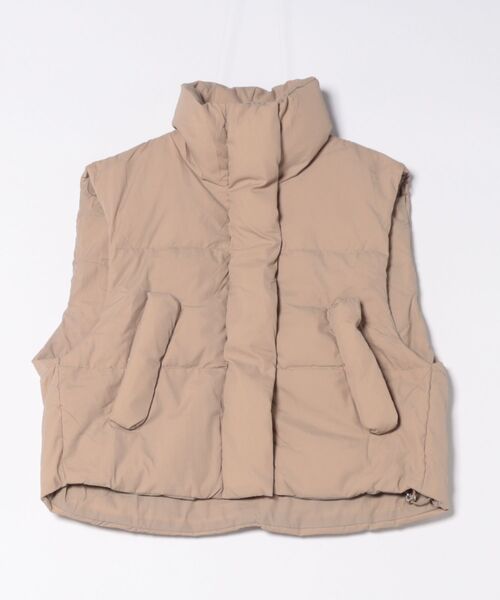 すっきり見えダウンベスト