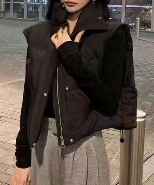 すっきり見えダウンベスト