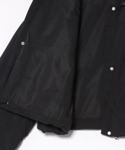 Color block short down jacket