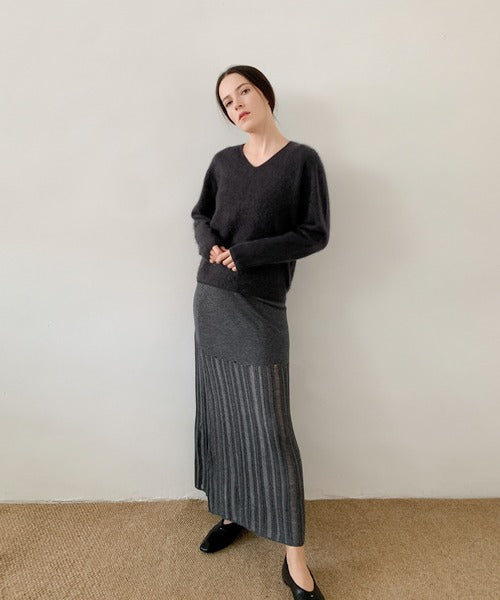 DECADE CLASSIC シャギーニットフルオーバー