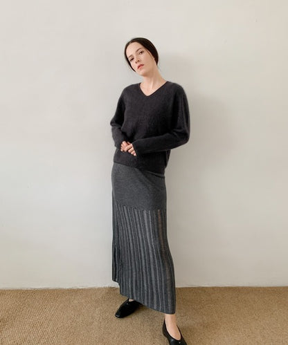 DECADE CLASSIC シャギーニットフルオーバー