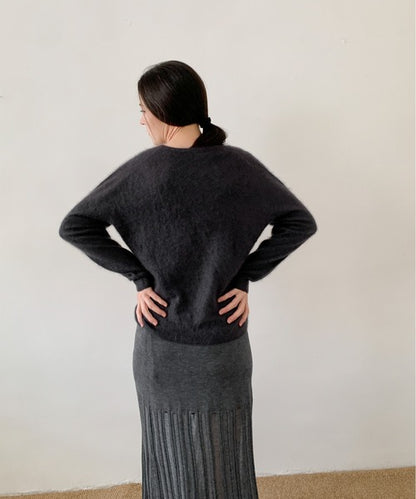 DECADE CLASSIC シャギーニットフルオーバー