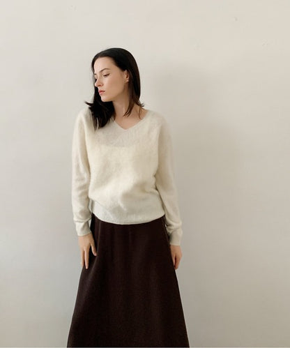 DECADE CLASSIC シャギーニットフルオーバー