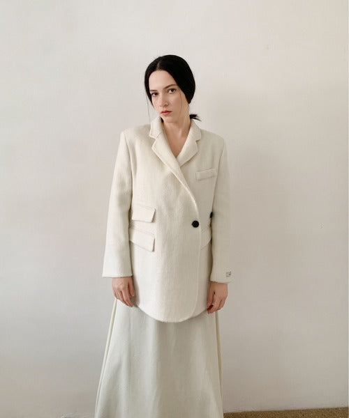 DECADE CLASSIC リバーウールテーラードジャケット