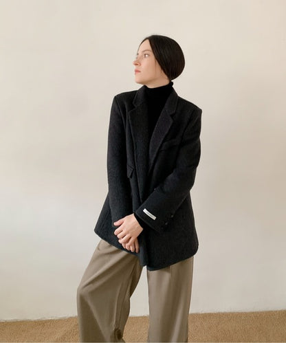 DECADE CLASSIC リバーウールテーラードジャケット