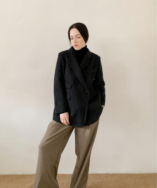 DECADE CLASSIC リバーウールテーラードジャケット