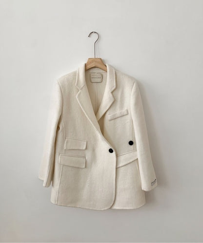 DECADE CLASSIC リバーウールテーラードジャケット