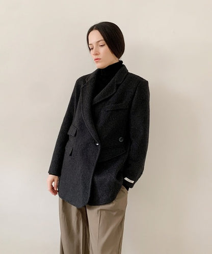 DECADE CLASSIC リバーウールテーラードジャケット