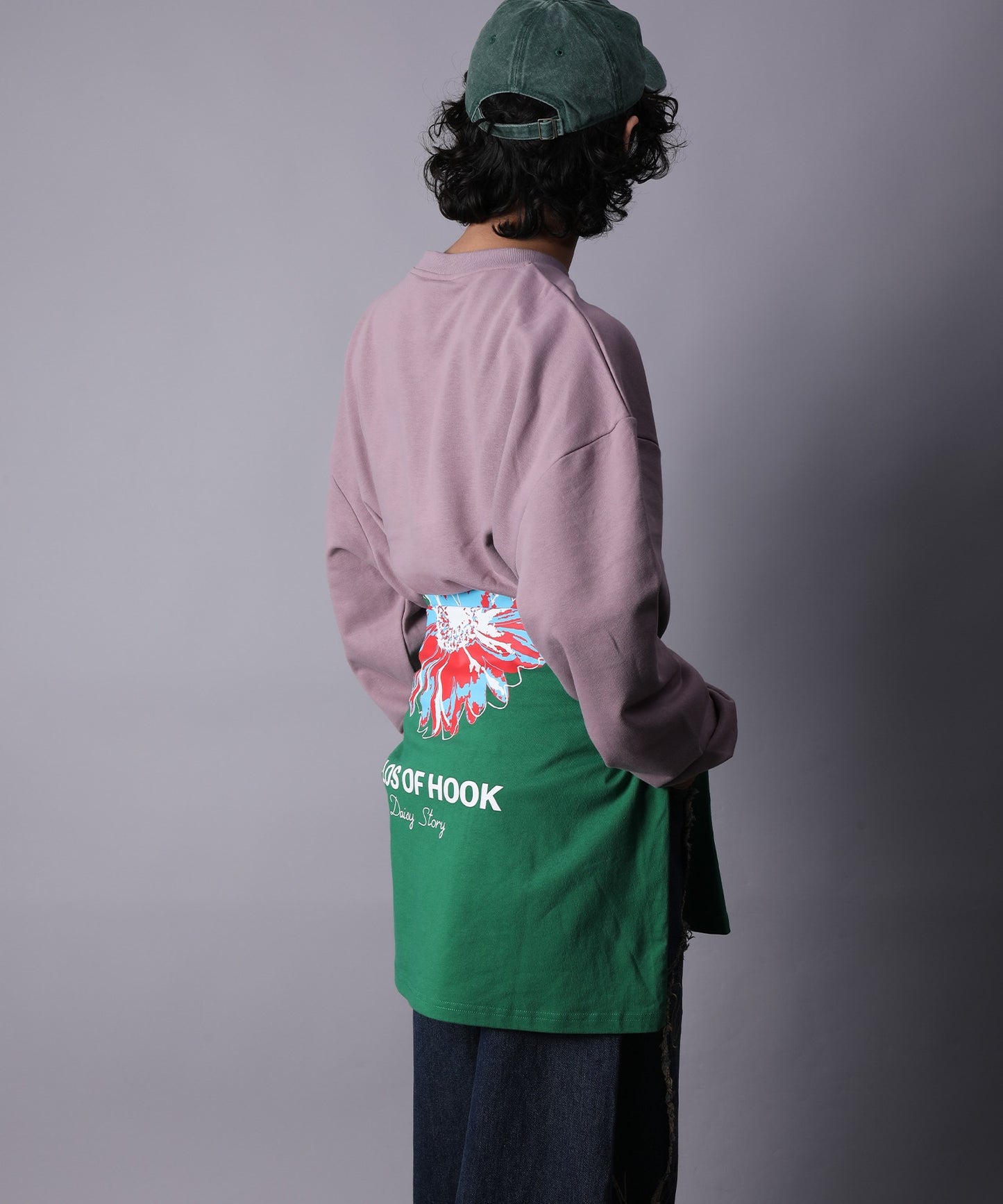 HOOK -original-　Catchup! ケチャップ＆フライ 刺繍スウェット