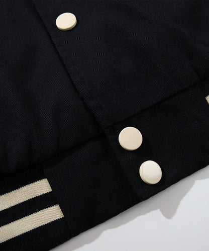 HOOK -original-　アメカジサガラ刺繍スタジャンジャケット