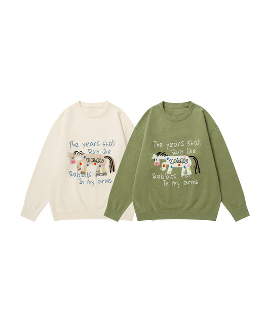ファンシーホース ニット セーター