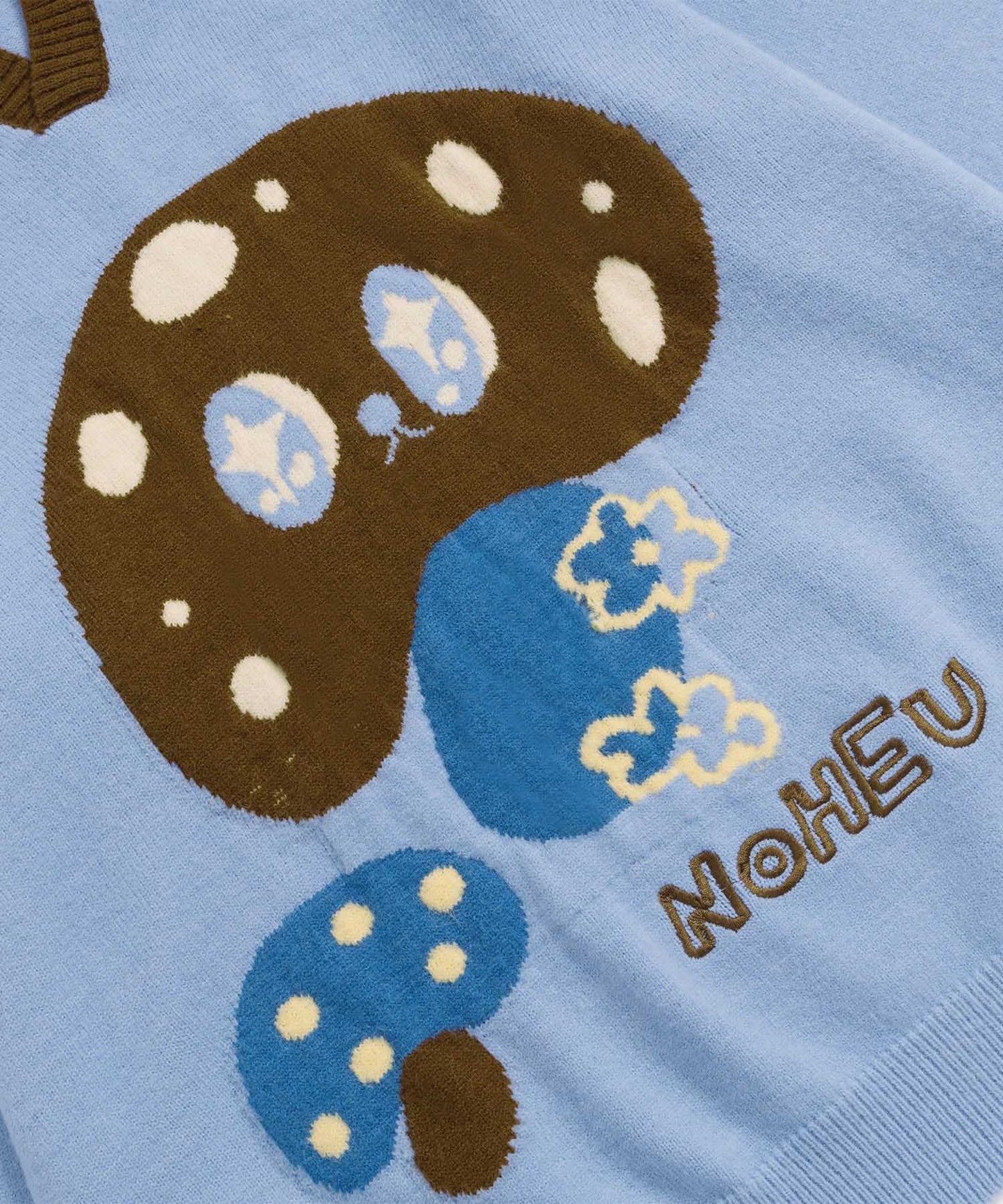 キノコ ポロニット セーター