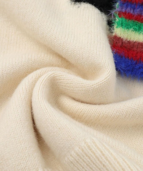 ドッグマフラー ニットセーター