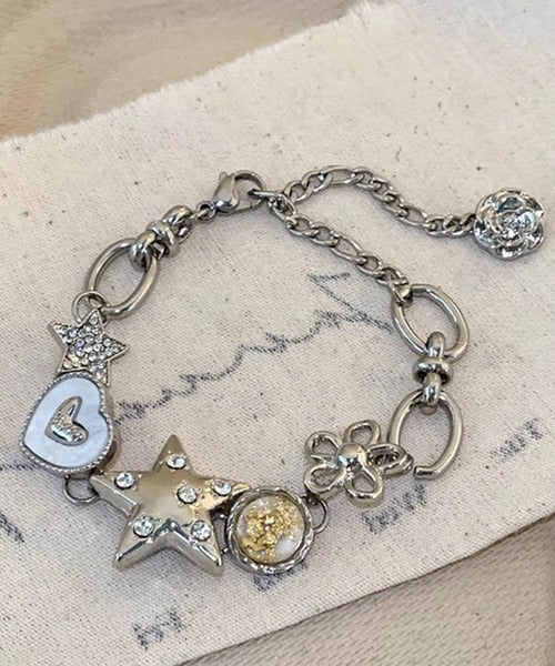 ミックスチャームブレスレット