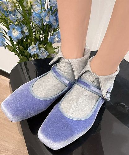 【HOOK】for girls ポロ襟デザイン　ヴィンテージライク 無地ショートソックス