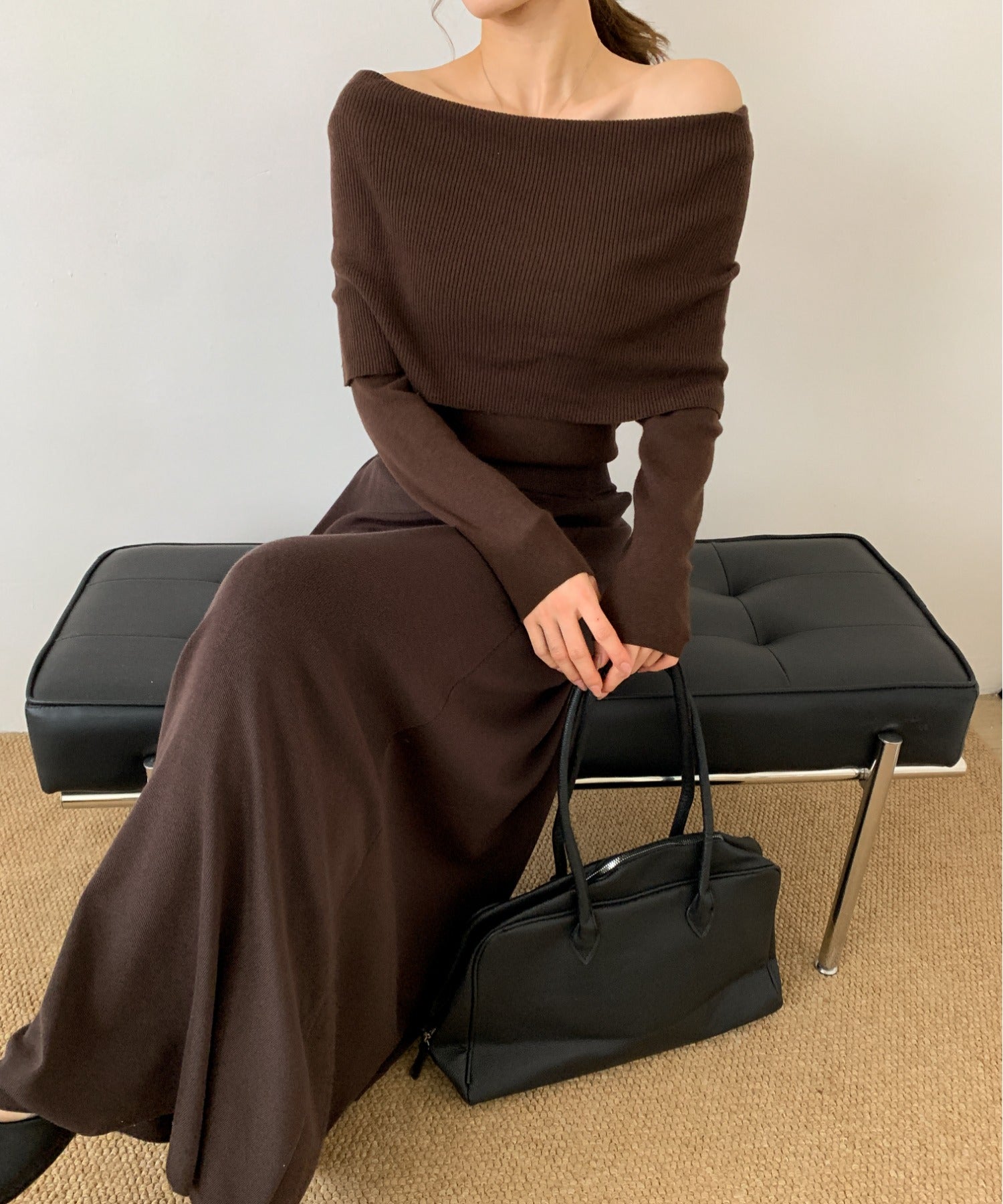 DECADE CLASSIC リヨセルフレアースカート