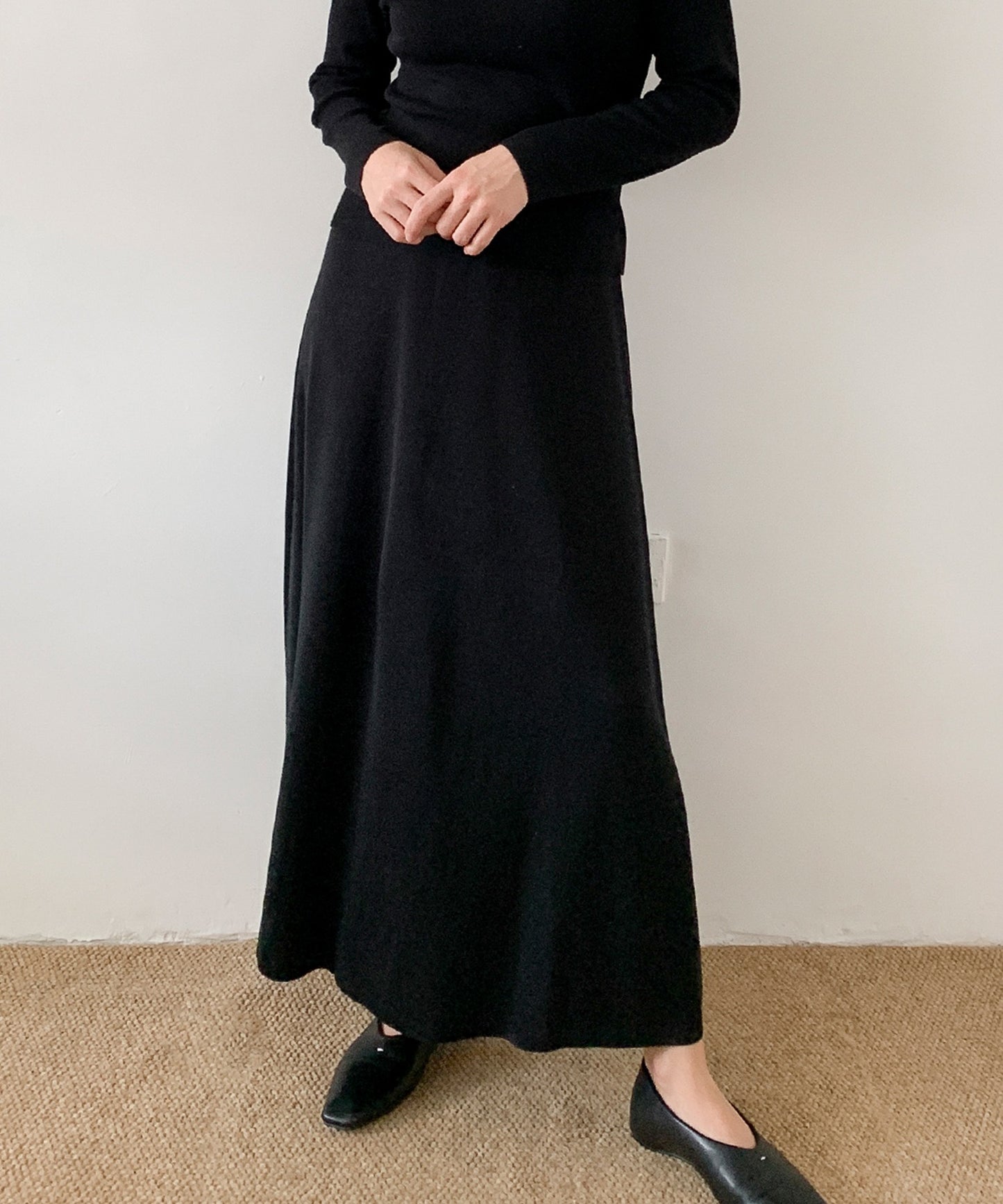 DECADE CLASSIC リヨセルフレアースカート