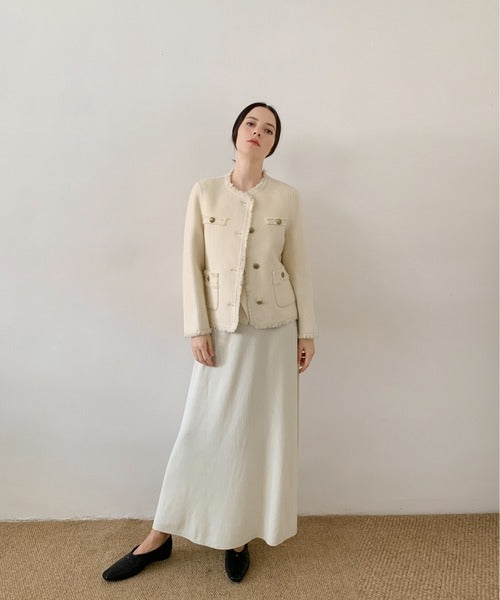 DECADE CLASSIC リヨセルフレアースカート