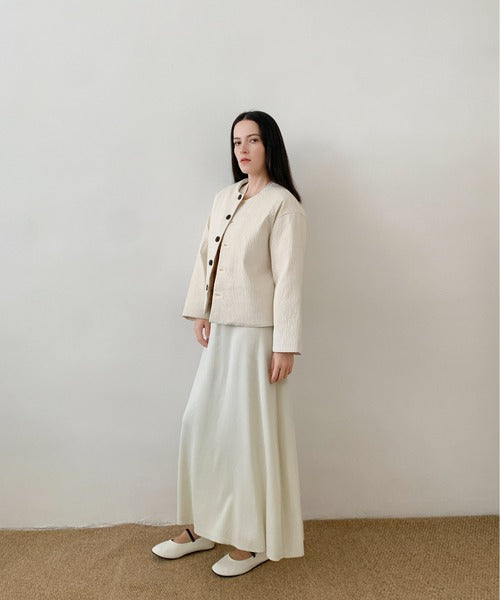 DECADE CLASSIC リヨセルフレアースカート