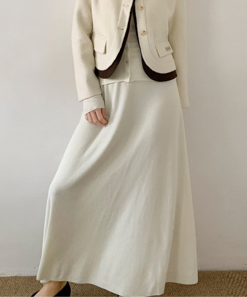 DECADE CLASSIC リヨセルフレアースカート