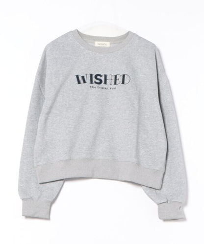 オーバーシルエット ロゴ刺繍 スウェット
