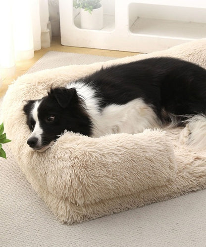 ふわもこソファ風　ペットベッド