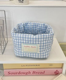 キルティングスモールバスケット