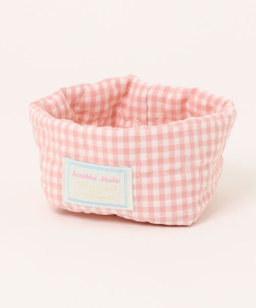 キルティングスモールバスケット