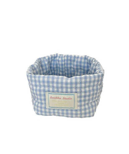 キルティングスモールバスケット