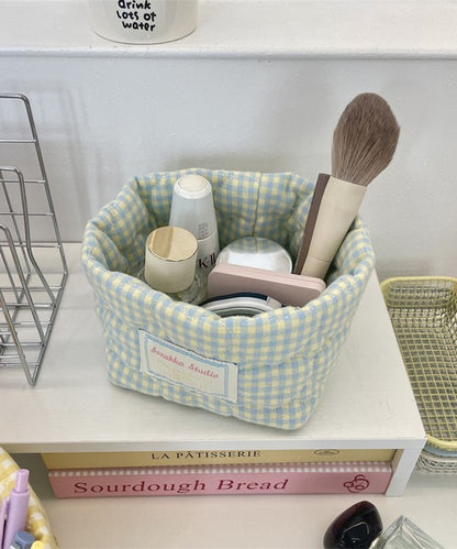 キルティングスモールバスケット