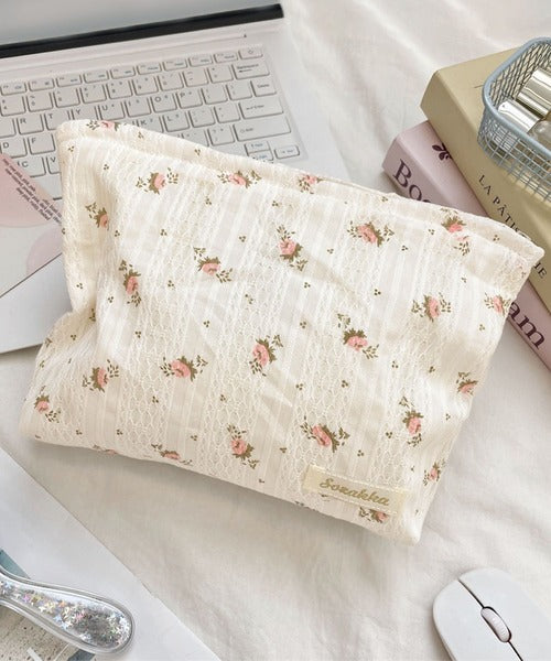 花柄マルチポーチ