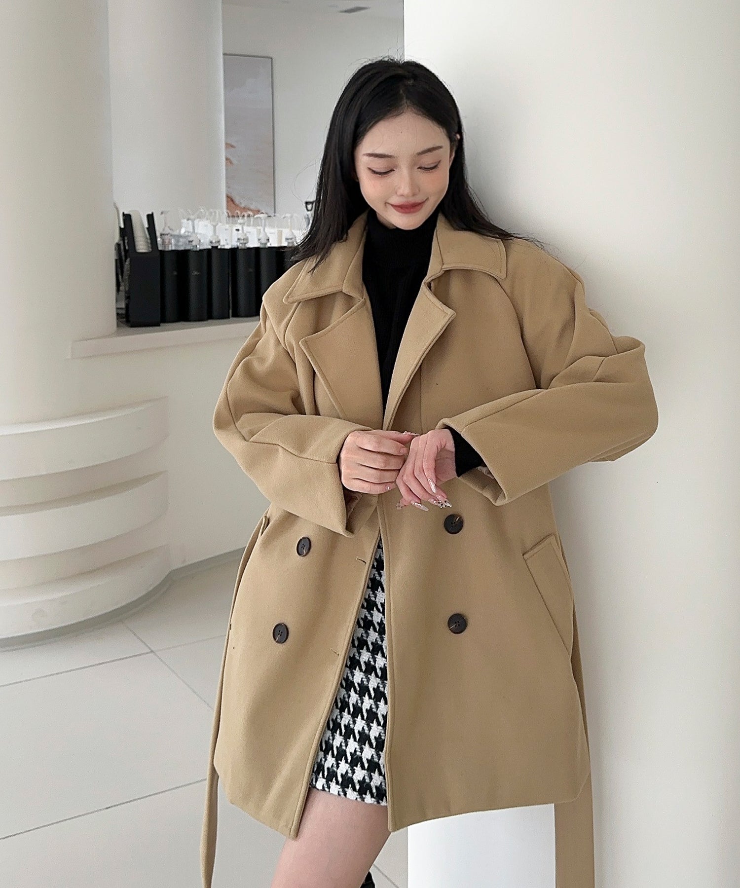 【Jasmine】ルーズオーバーコート