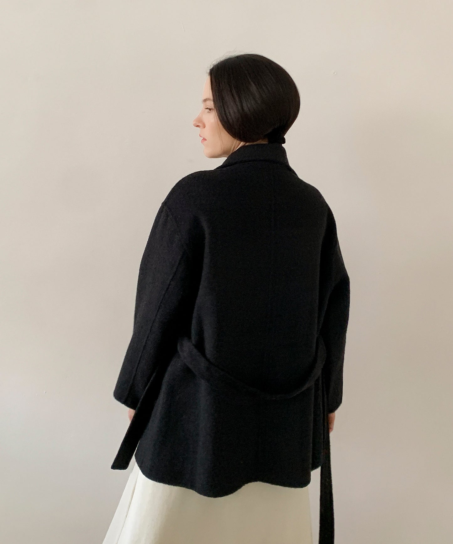 DECADE CLASSIC リバーウールステンカラーコート