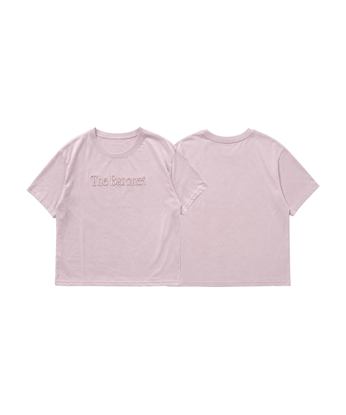 aimoha/英字刺繍ロゴTシャツ