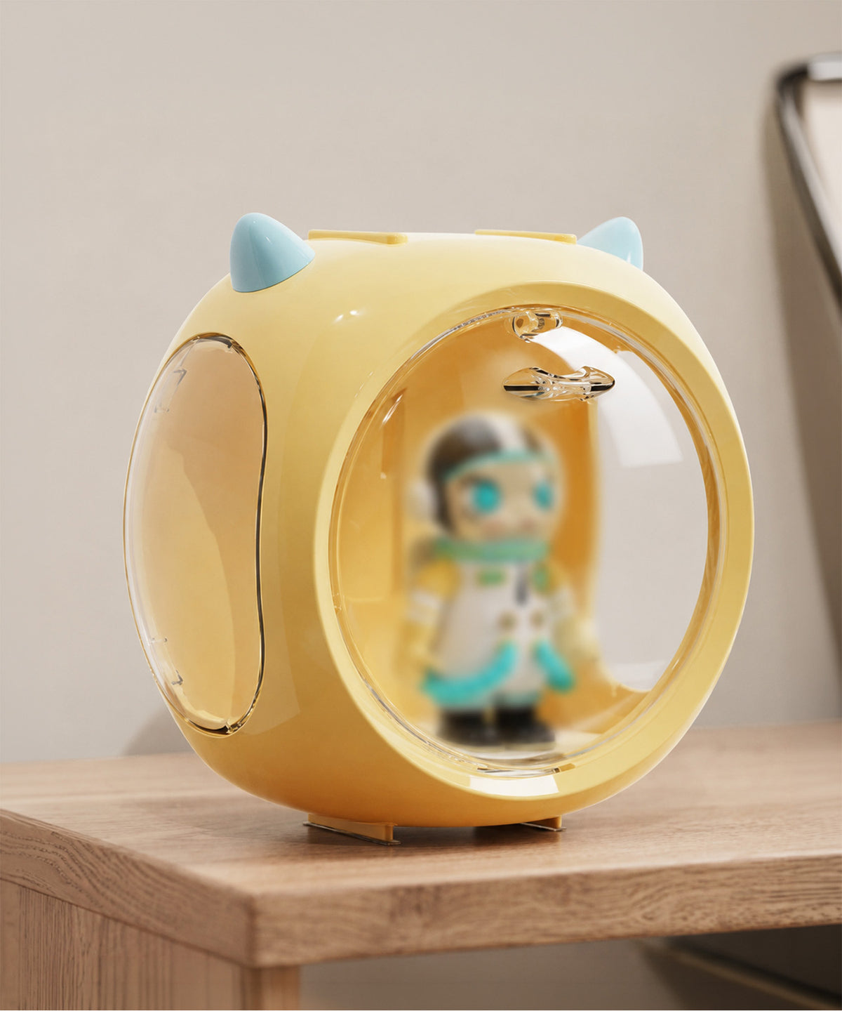カプセルボックス型クリアディスプレイケース