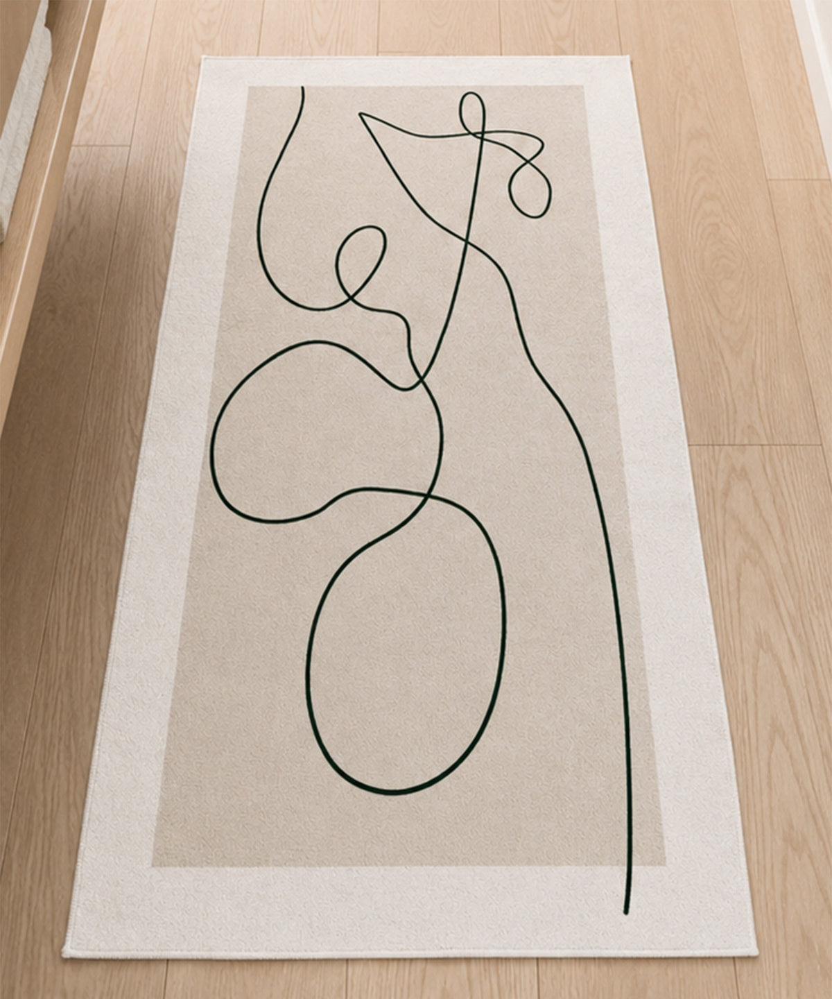モダン柄ラグマット 80×160cm
