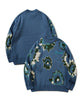 [HOOK -original-] Painting style sunflower jacquard knit