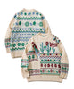 [HOOK -original-] Old clothes style retro style Mexican patchwork pattern knit