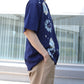 [HOOK -original-] Pop Margaret pattern aloha shirt cool summer knit