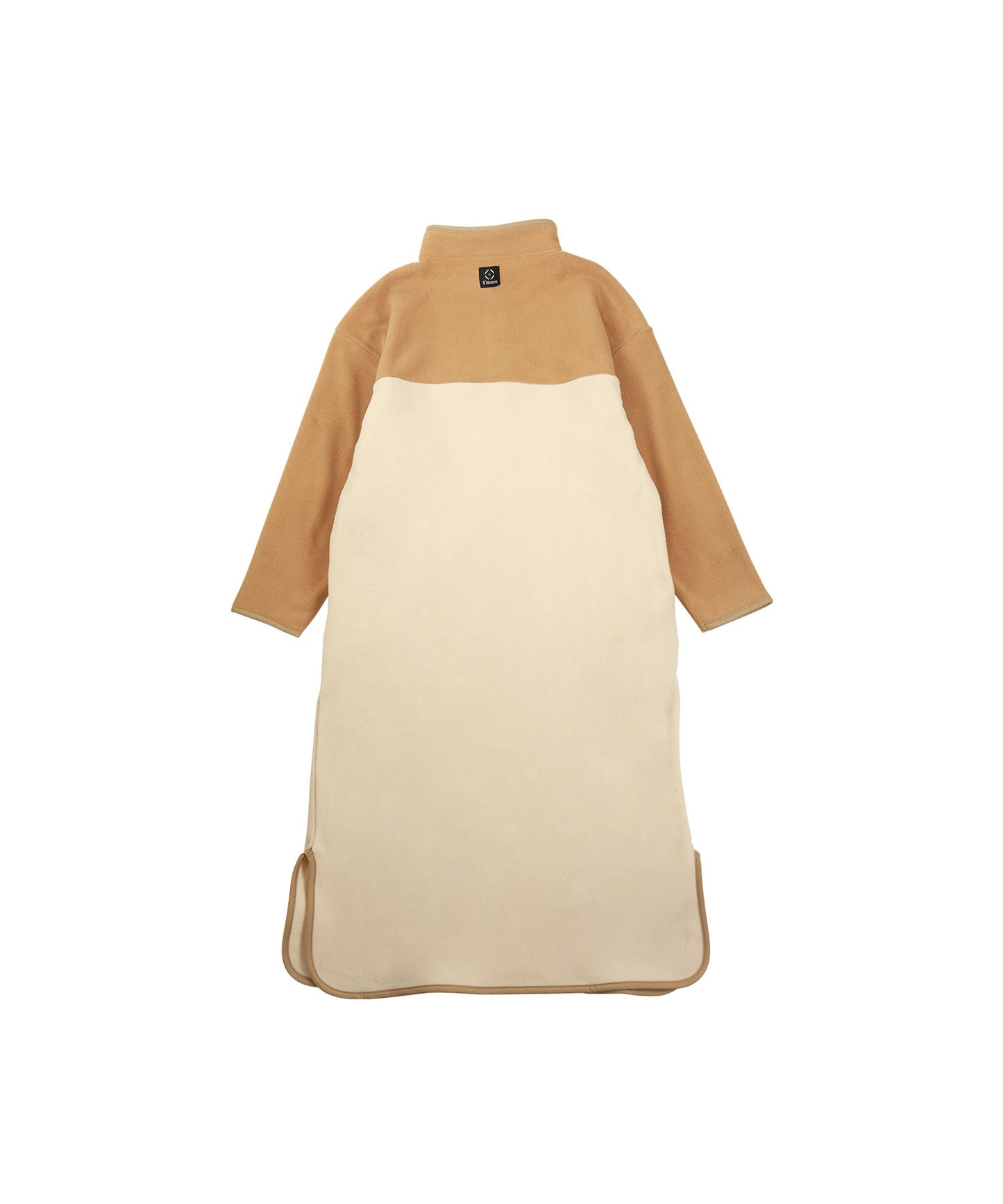 Bicolor fleece dress