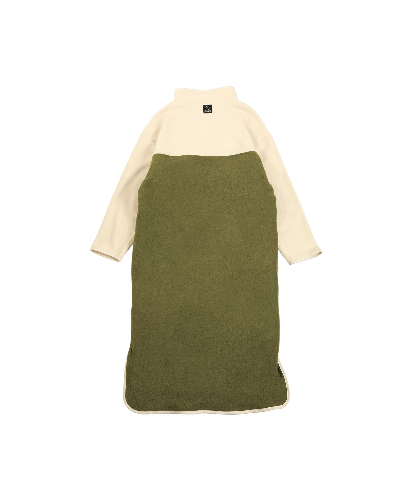 Bicolor fleece dress