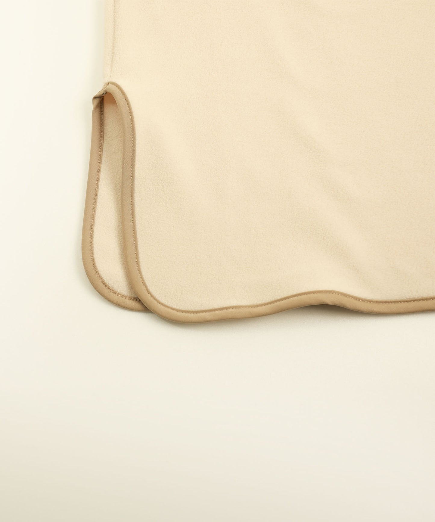 Bicolor fleece dress