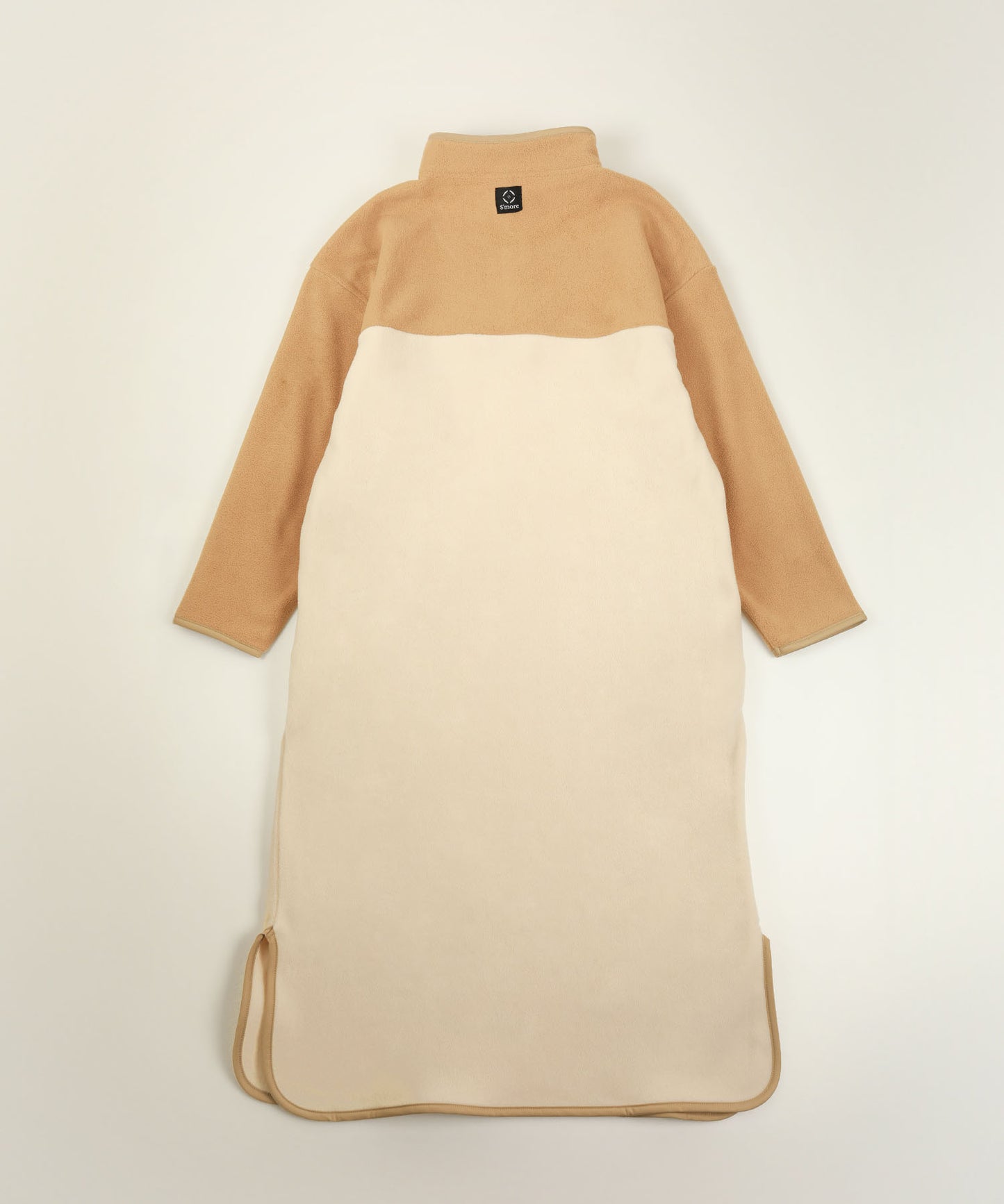 Bicolor fleece dress