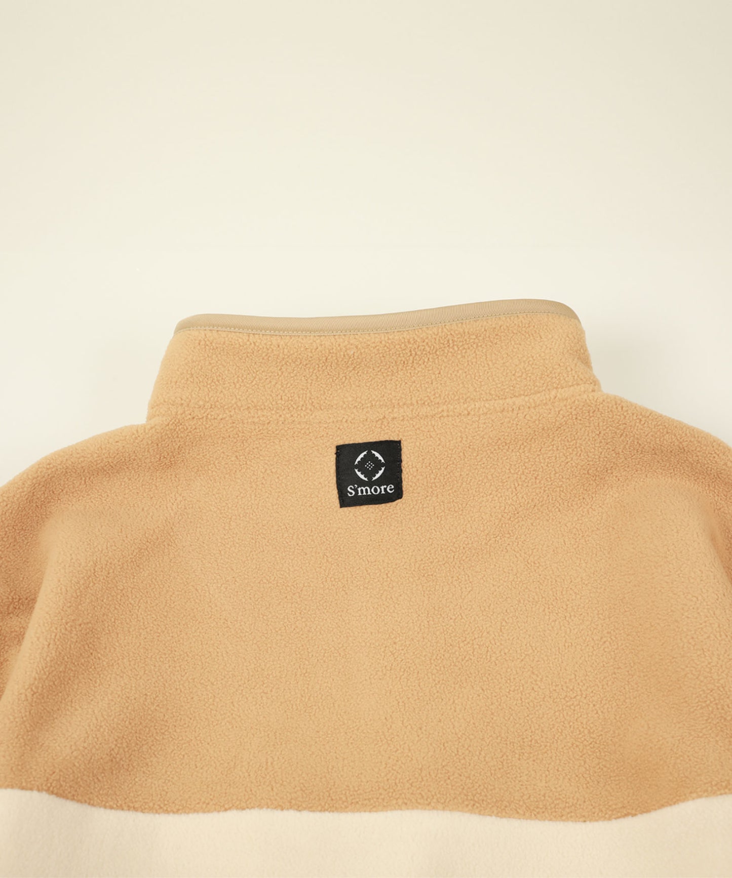 Bicolor fleece dress